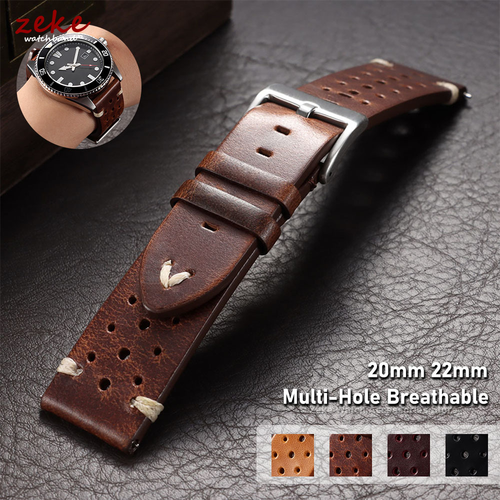 Quick Release Vintage Oil Wax  - Leather Strap Quick Release ulasan dan harga