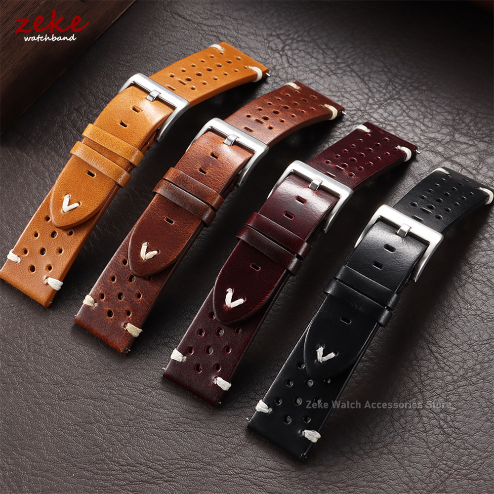 Quick Release Vintage Oil Wax  - Leather Strap Quick Release ulasan dan harga