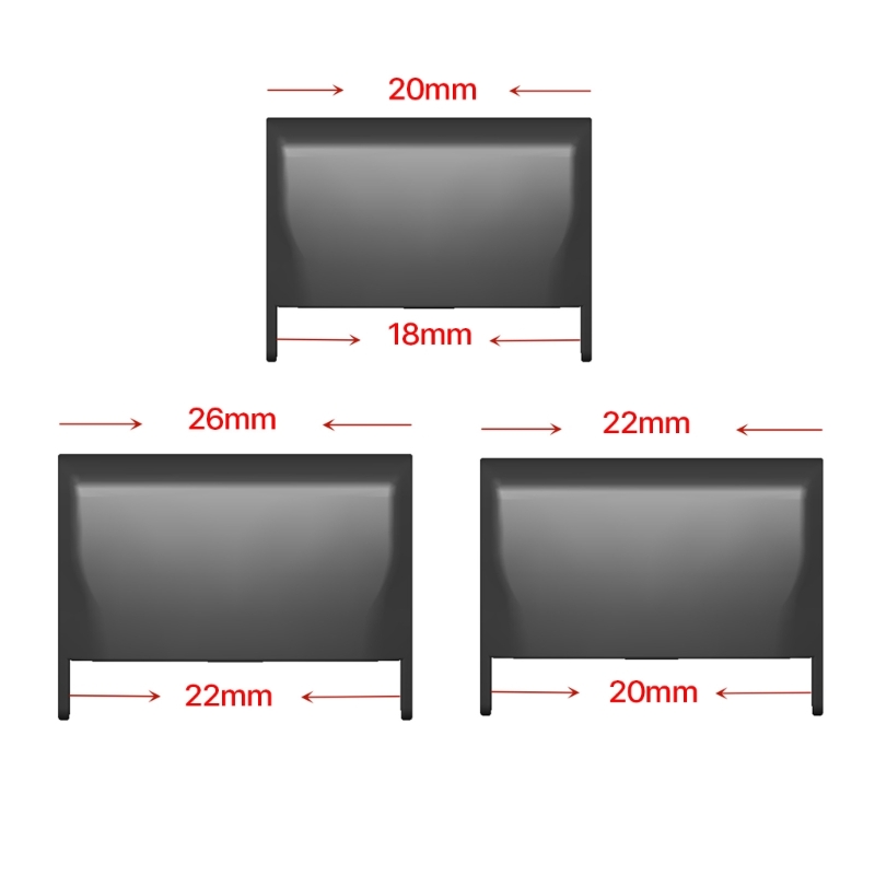 2pcs Watch Band Adapters 26mm  - Silicone Watch Band 22Mm ulasan dan harga