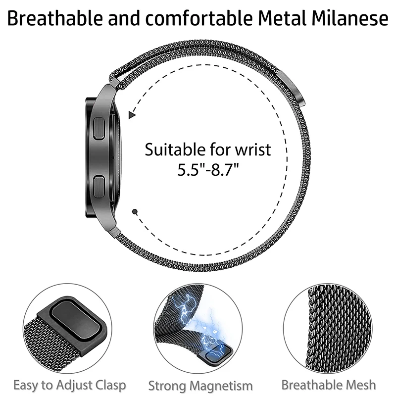 Milanese Loop Band for Redmi W - Milanese Loop Magnetic ulasan dan harga