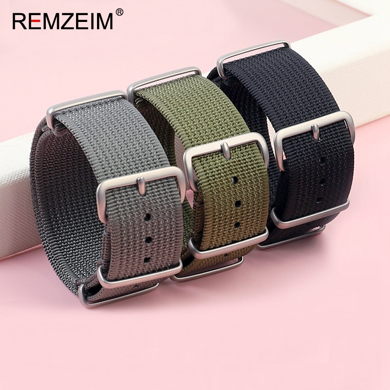 New Ribbed Nylon Watch Strap 1 - Nato Strap Nylon ulasan dan harga