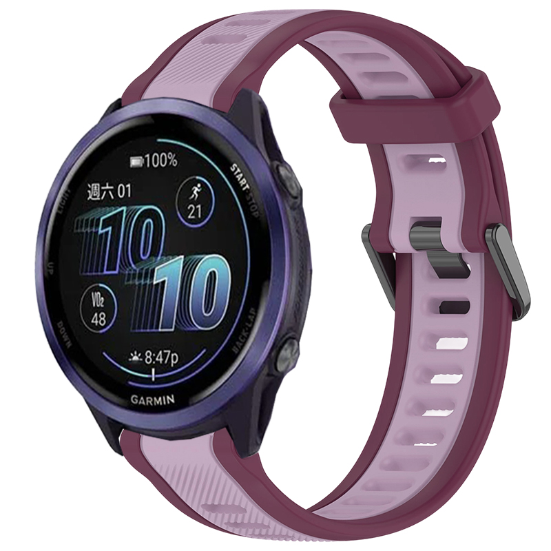 22mm 20mm 18mm Texture Silicon - Silicone Watch Band 22Mm ulasan dan harga
