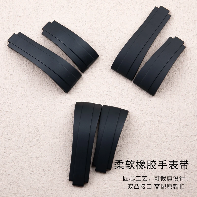 Rubber Short Buckle Watchband  - Rolex Watch Submariner ulasan dan harga