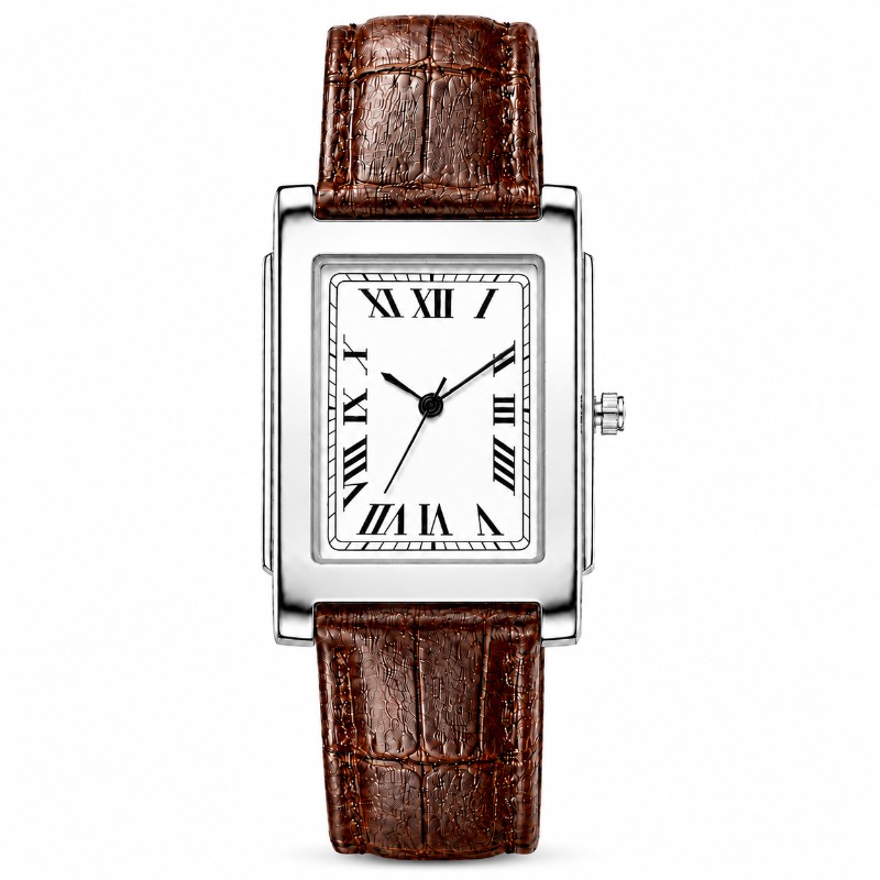 Business Men Analog Quartz Wat - Leather Watch Band Men ulasan dan harga