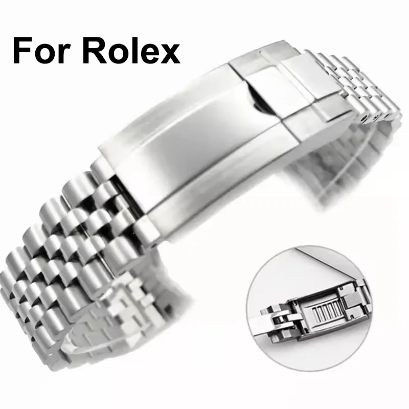 20mm Jubilee 904 Strap For Rol - Rolex Watch Submariner ulasan dan harga