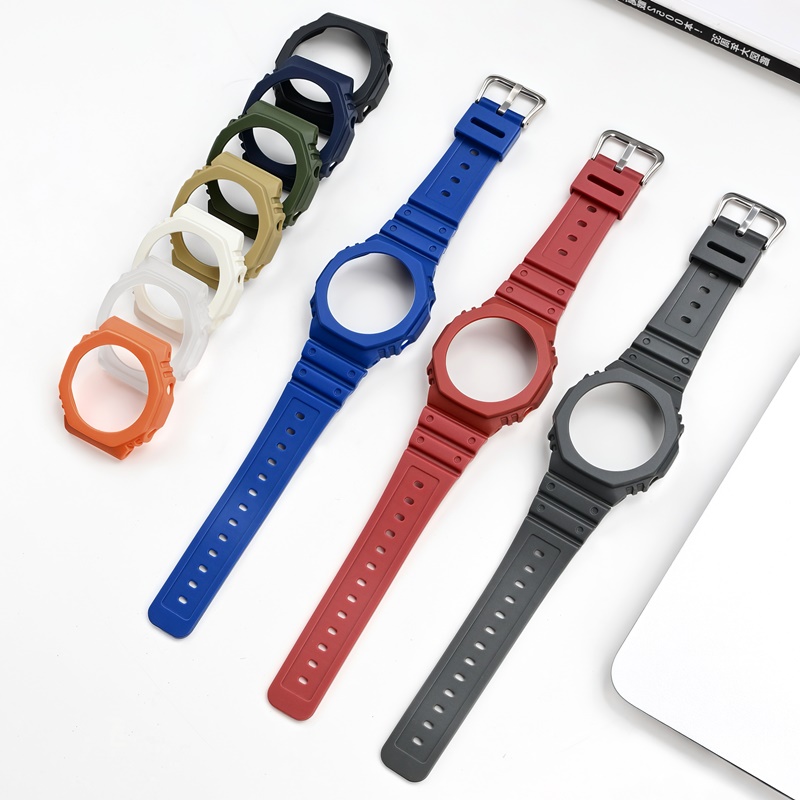 Resin Strap for Casio Farm Oak - Casio Watch G-Shock Ga-2100 ulasan dan harga