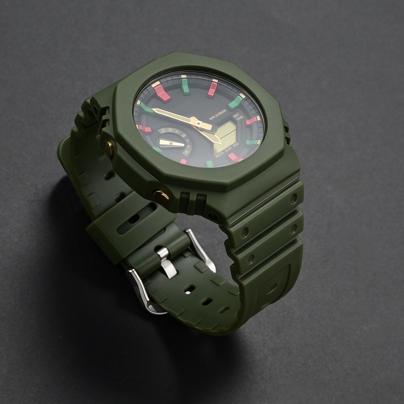 Resin Strap for Casio Farm Oak - Casio Watch G-Shock Ga-2100 ulasan dan harga