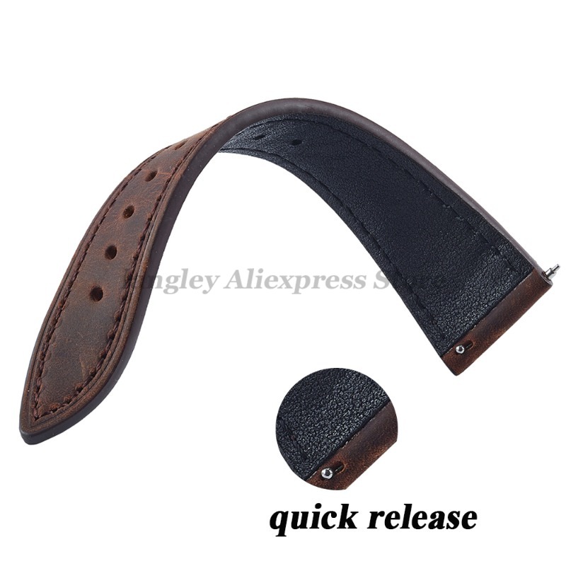 Quick Release Vintage Retro Ge - Leather Strap Quick Release ulasan dan harga