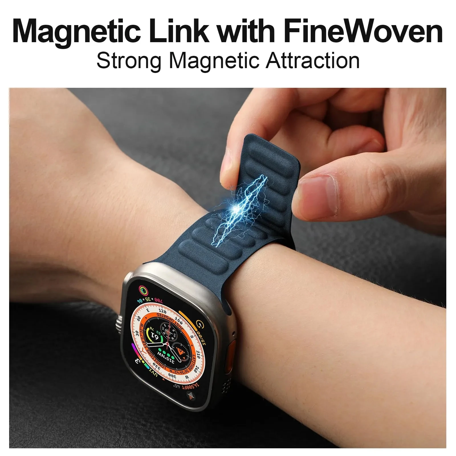 FineWoven Magnetic Loop Strap  - Milanese Loop Magnetic ulasan dan harga
