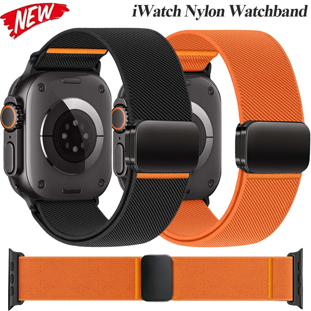 Nylon Loop Strap For Apple Wat - Milanese Loop Magnetic ulasan dan harga