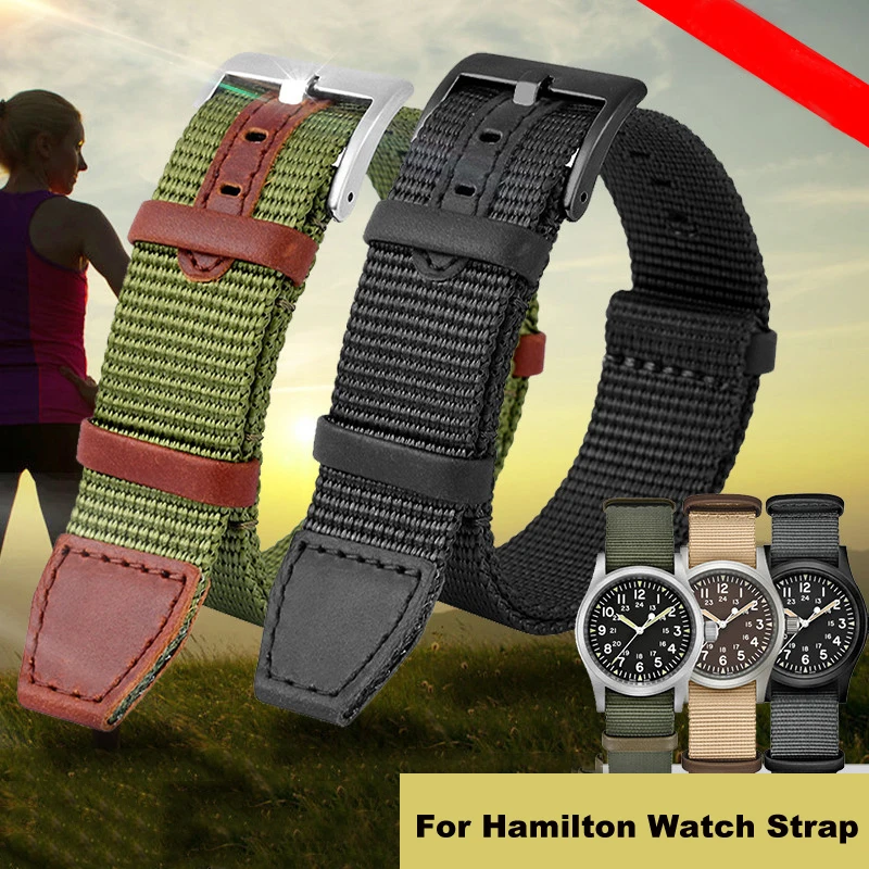 High quality  Nylon 20mm 22mm  - Nato Strap Nylon ulasan dan harga