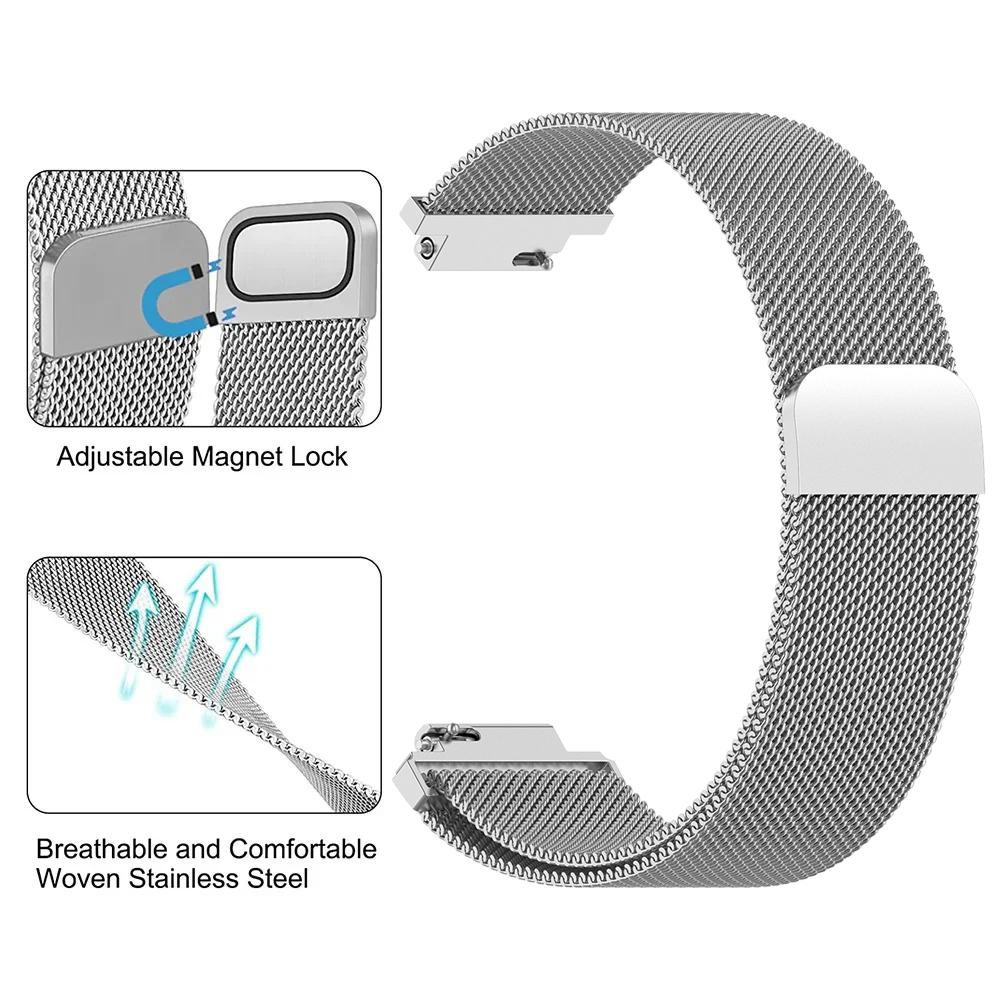Milanese Loop Strap for Garmin - Milanese Loop Magnetic ulasan dan harga