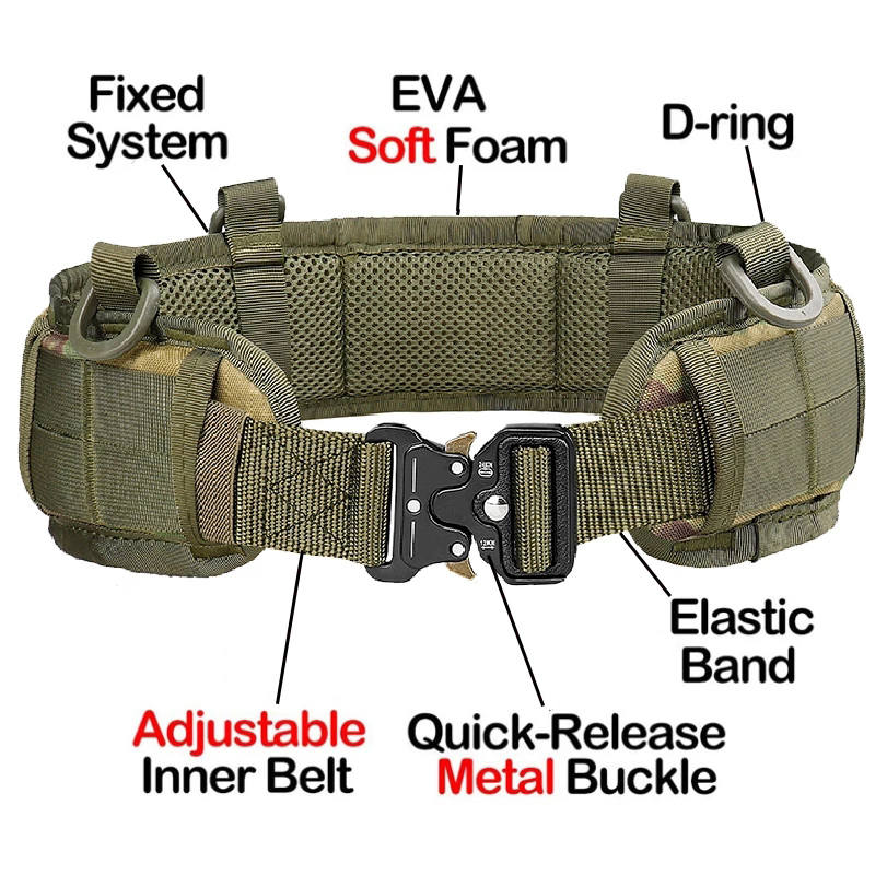Tactical Belt Quick Release Ou - Leather Strap Quick Release ulasan dan harga