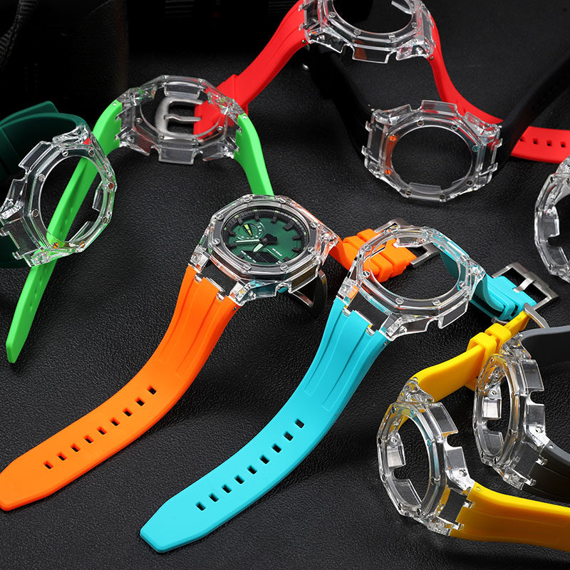 GA-2100 Modified Rubber bezel  - Casio Watch G-Shock Ga-2100 ulasan dan harga