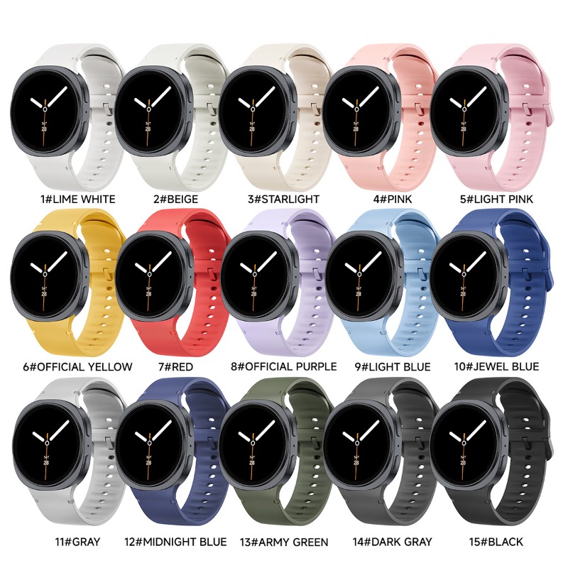 20/22mm Silicone Band For Sams - Silicone Watch Band 22Mm ulasan dan harga