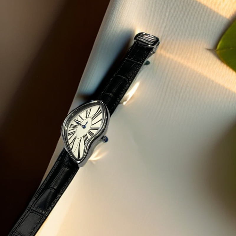 Medieval alien watches melt an - Leather Watch Band Men ulasan dan harga