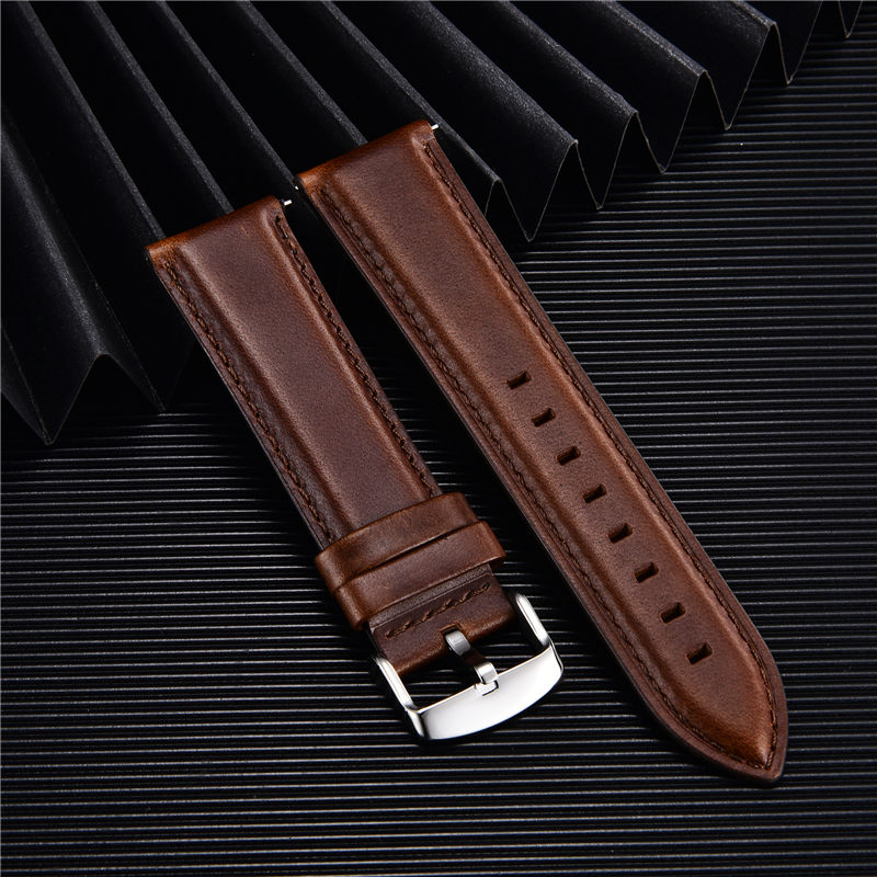 High Quality Genuine Leather W - Leather Strap Quick Release ulasan dan harga
