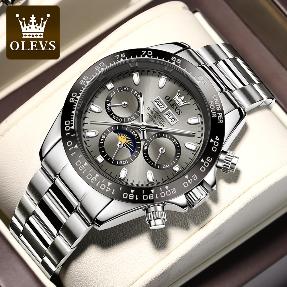 OLEVS 6654 Luxury Mens Watch C - Cartier Watch Tank ulasan dan harga