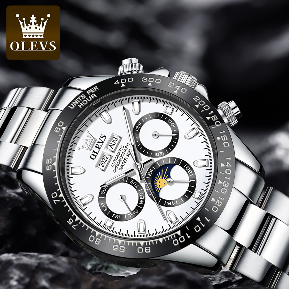 OLEVS 6654 Luxury Mens Watch C - Cartier Watch Tank ulasan dan harga