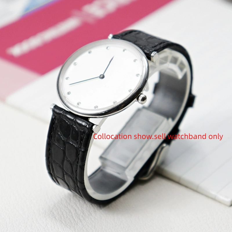 Thin crocodile Genuine leather - Cartier Watch Tank ulasan dan harga