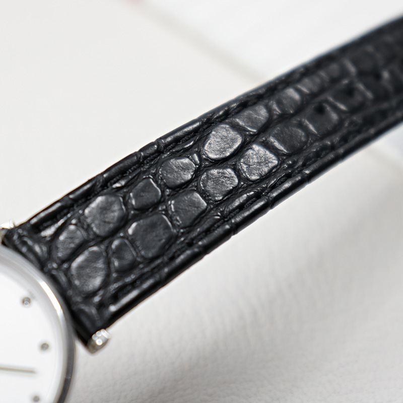 Thin crocodile Genuine leather - Cartier Watch Tank ulasan dan harga