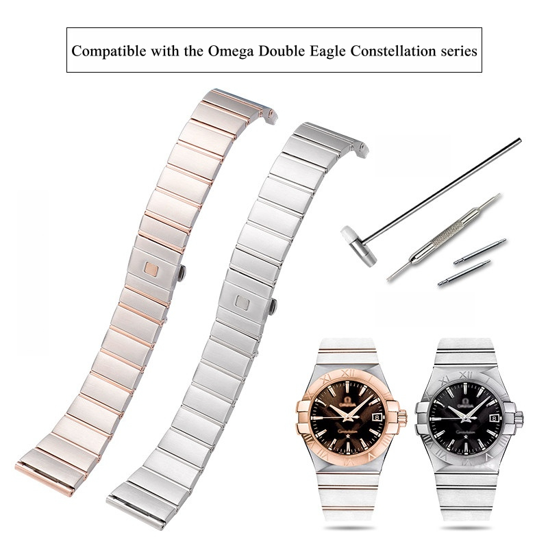 Stainless steel strap for Omeg - Omega Watch Constellation ulasan dan harga