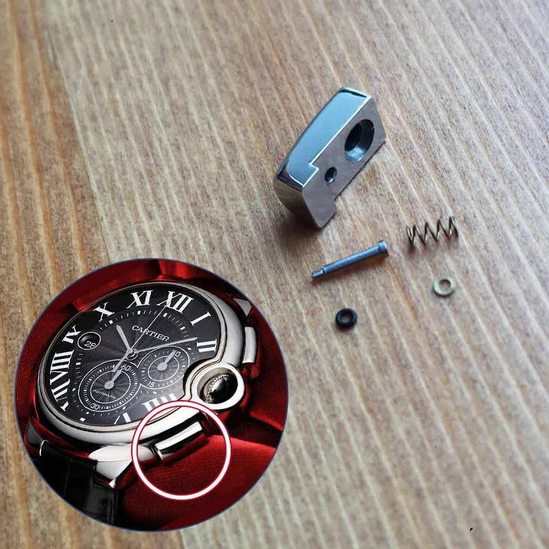 Steel Waterproof Pusher Button - Cartier Watch Ballon Bleu ulasan dan harga