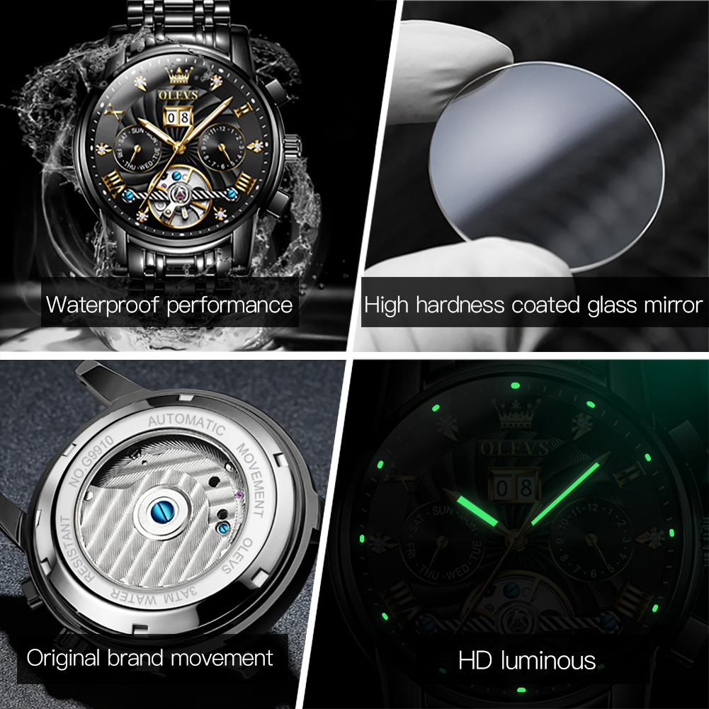 OLEVS Classic Men's Watches To - Rolex Watch Datejust ulasan dan harga