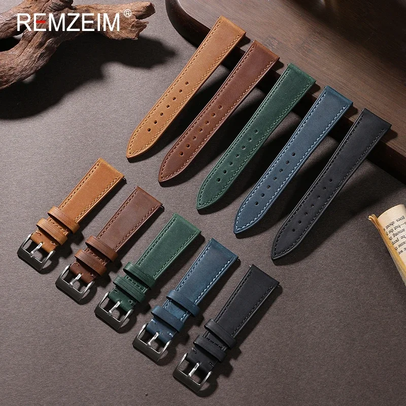 Crazy Horse Quick Release Leat - Leather Strap Quick Release ulasan dan harga