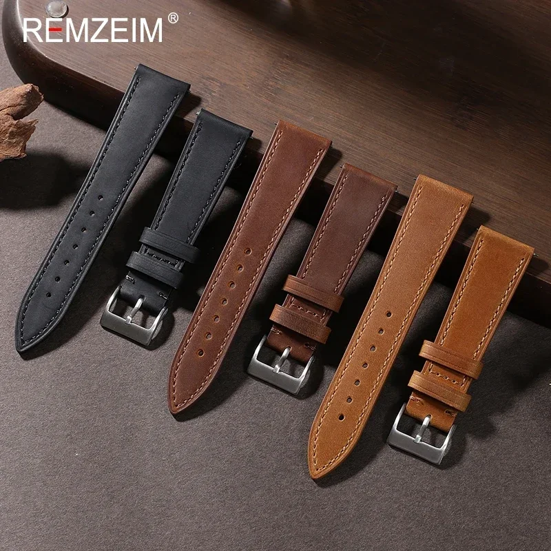Crazy Horse Quick Release Leat - Leather Strap Quick Release ulasan dan harga