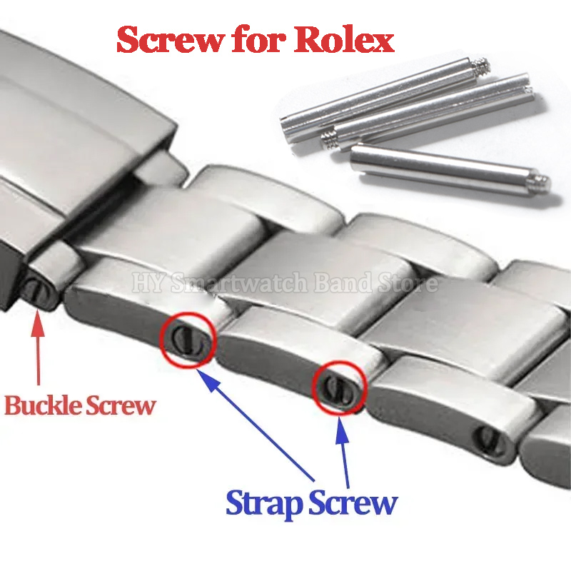 Stainless Steel Strap Screw fo - Rolex Watch Daytona ulasan dan harga