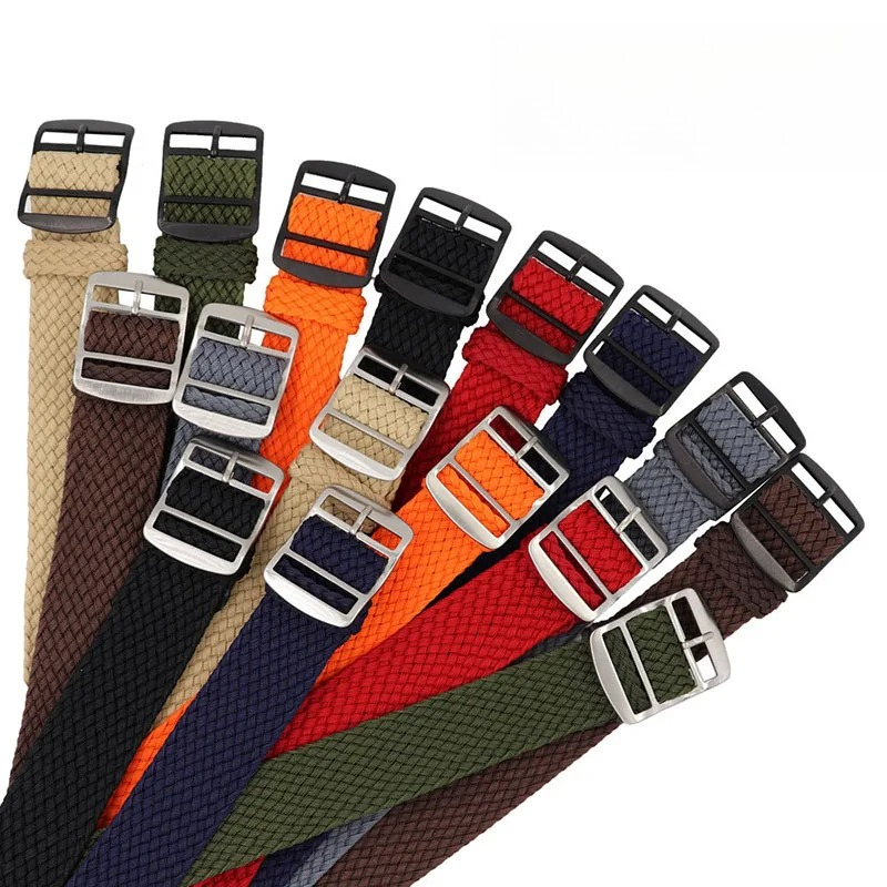 Nylon Watch Strap Woven Watchb - Perlon Strap Woven ulasan dan harga