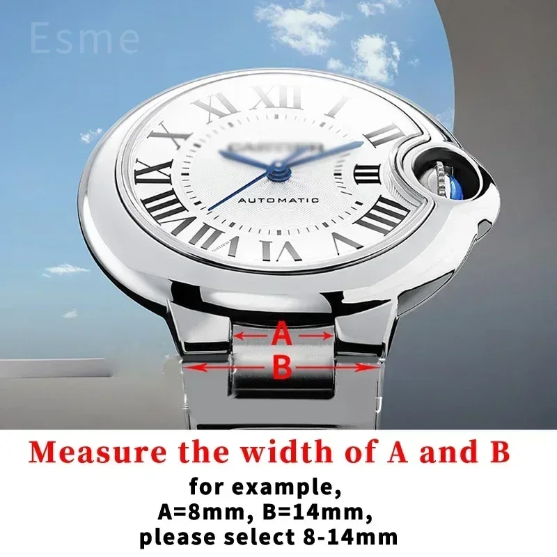11x18mm Watchband for Cartier  - Cartier Watch Ballon Bleu ulasan dan harga