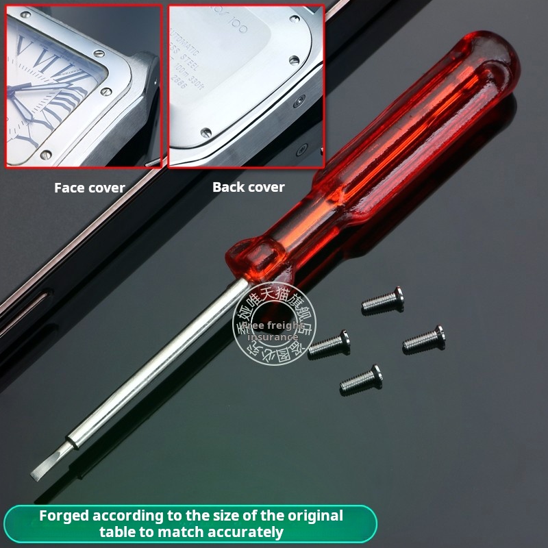 Solid Stainless steel Screw Fo - Cartier Watch Santos ulasan dan harga