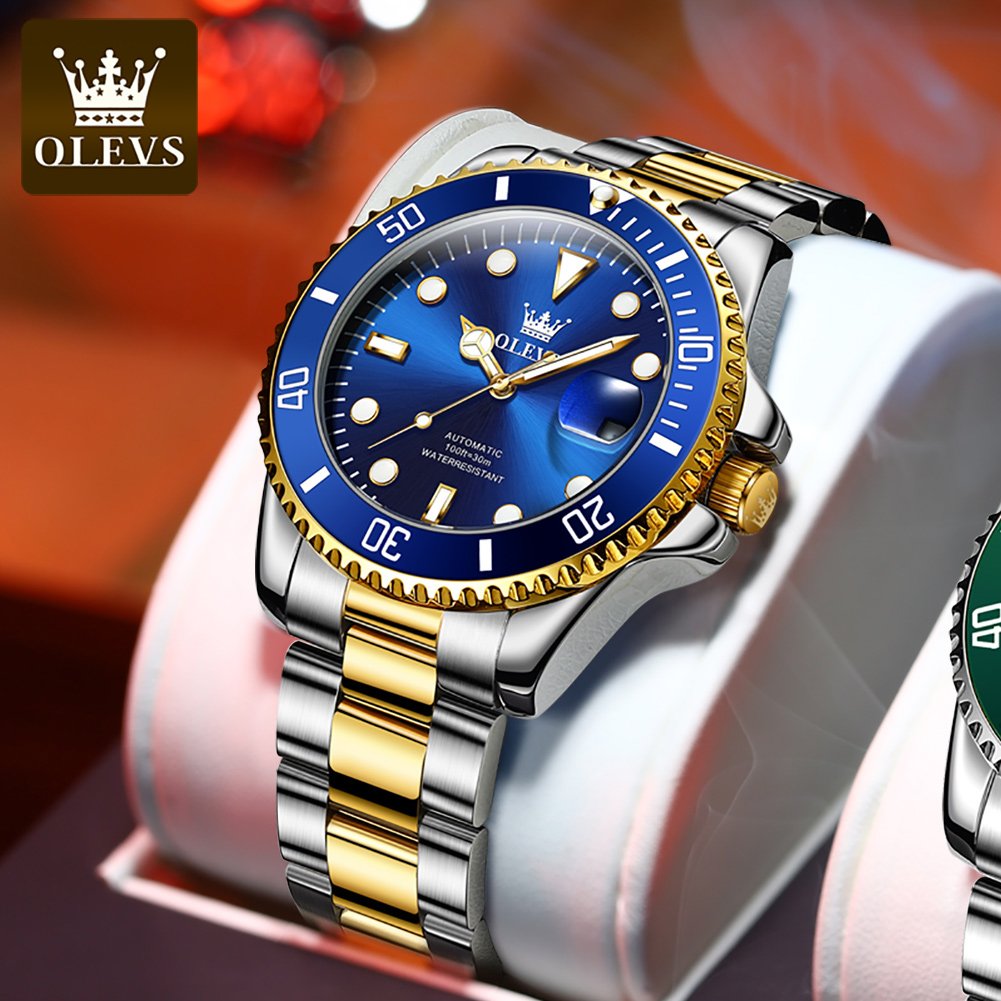 OLEVS 6650 Men Watch Classic O - Cartier Watch Tank ulasan dan harga