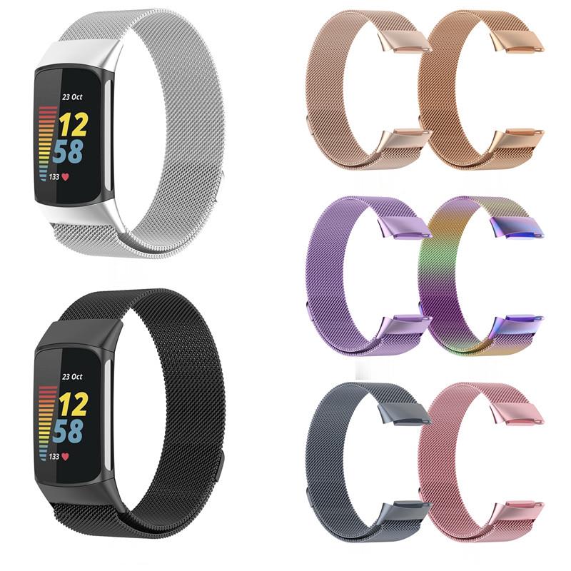 Metal Band For Fitbit Charge 5 - Milanese Loop Magnetic ulasan dan harga