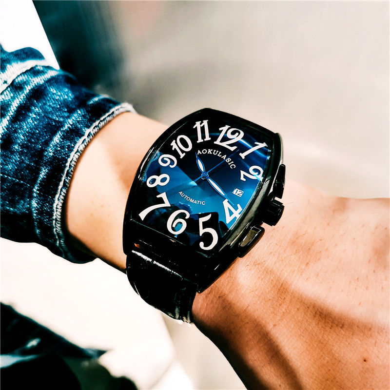Luxurious Men's Mechanical Wat - Cartier Watch Tank ulasan dan harga
