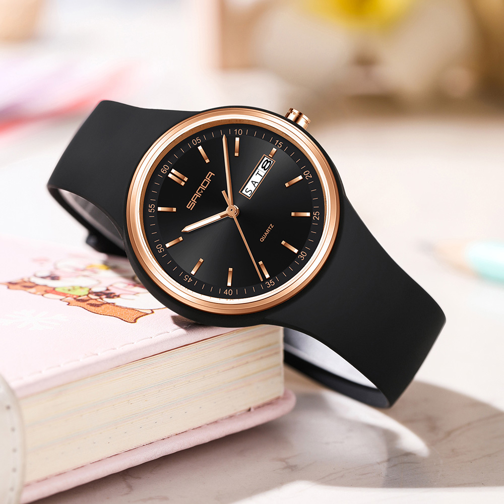Fashion Calendar High Guality  - Silicone Band Women ulasan dan harga