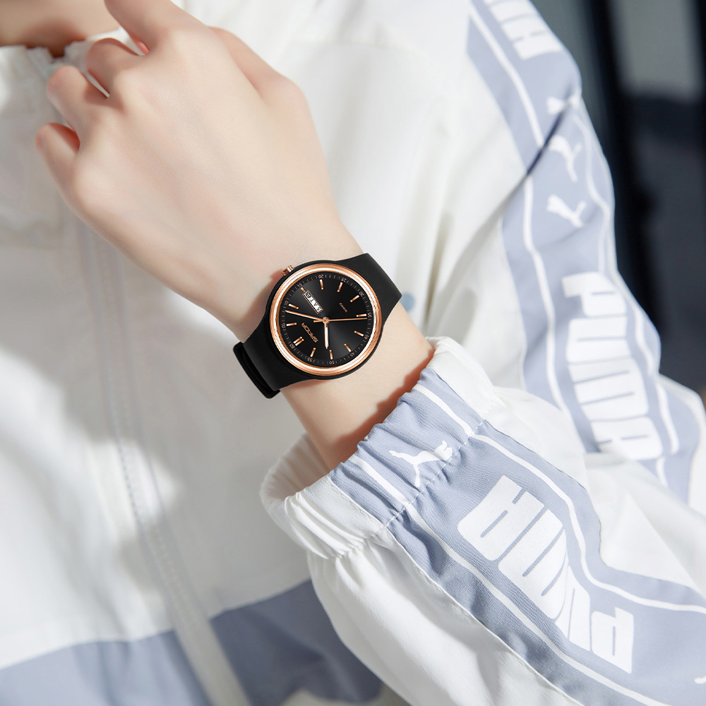 Fashion Calendar High Guality  - Silicone Band Women ulasan dan harga