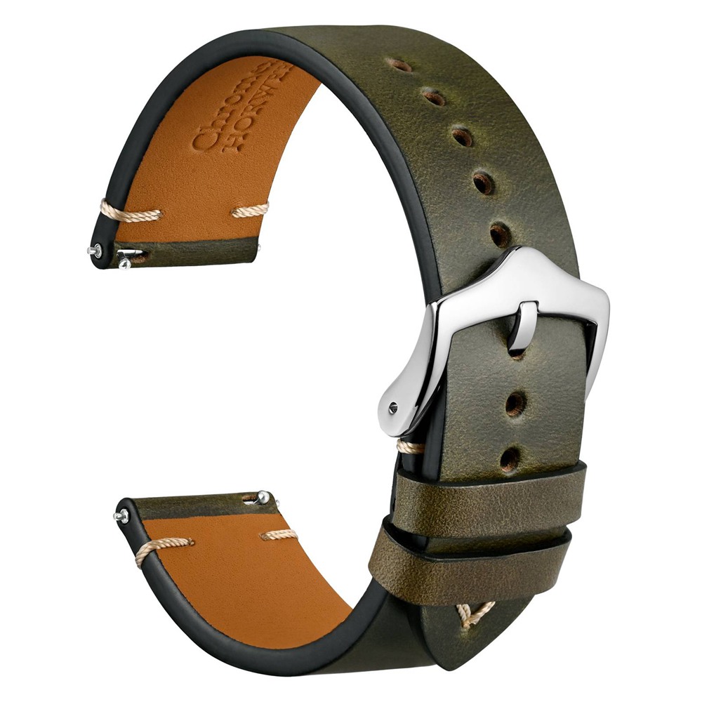 WOCCI Oil Wax Leather Watch St - Leather Strap Quick Release ulasan dan harga