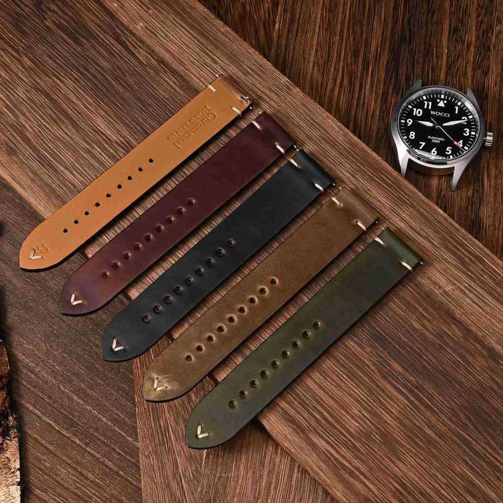 WOCCI Oil Wax Leather Watch St - Leather Strap Quick Release ulasan dan harga