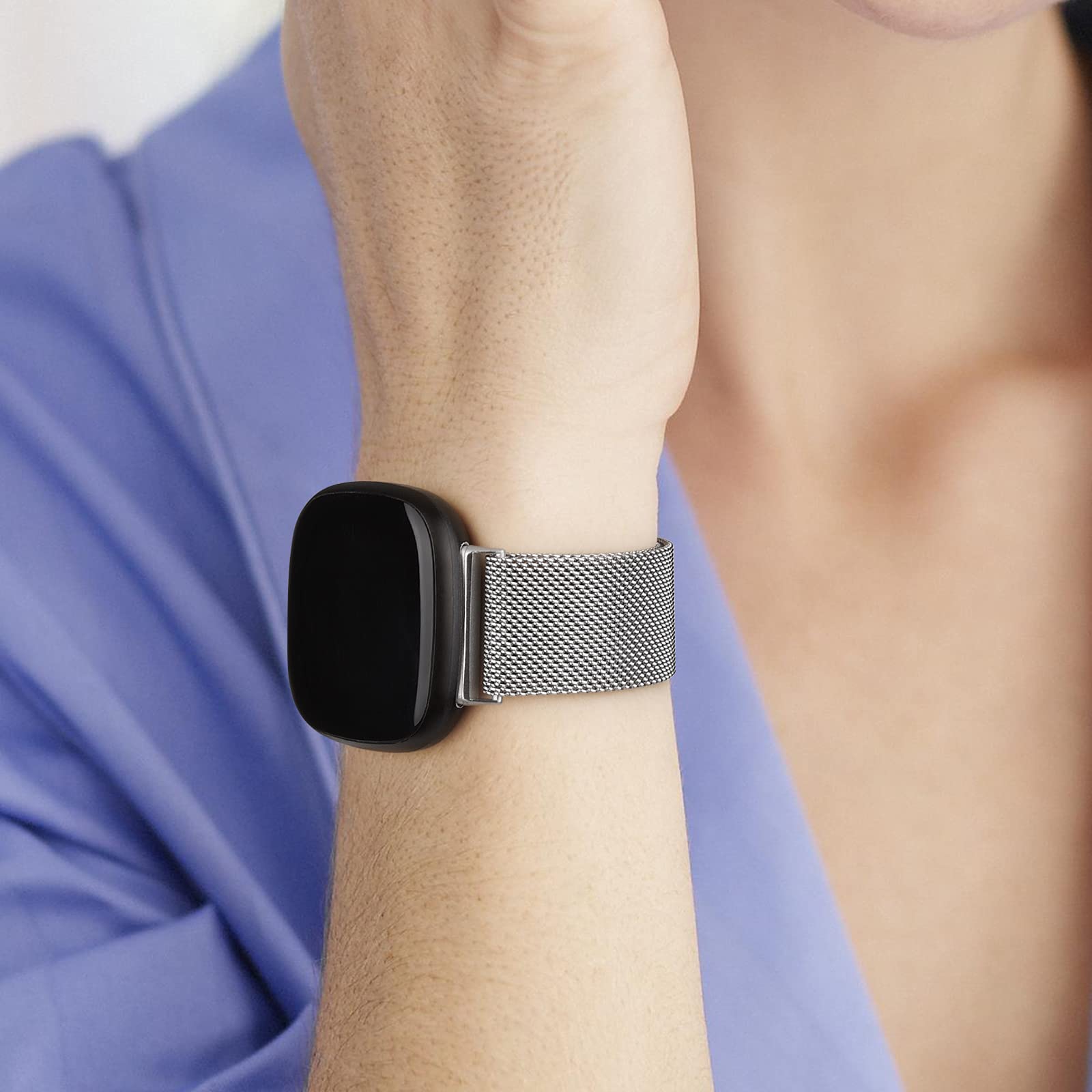 Milanese Loop strap for Fitbit - Milanese Loop Magnetic ulasan dan harga